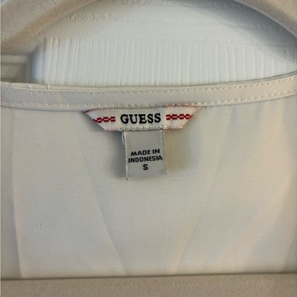 Guess Cream Puff Sleeve Blouse - Picture 4 of 4